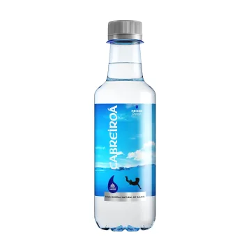 Botella de agua mineral