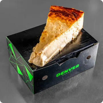 Cheesecake casera de Denver Burger