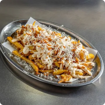Truffle Fries: patatas con parmesano y aceite de trufa